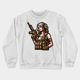 Tactical Girl Crewneck Sweatshirt